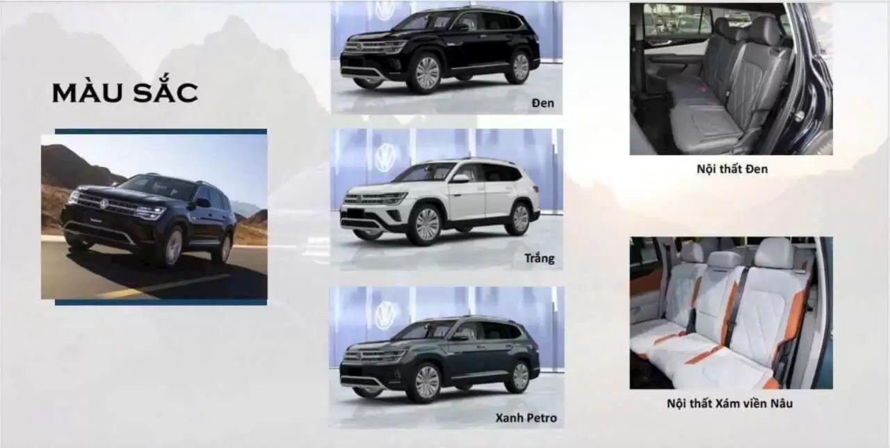 VW Teramont President Vip – Màu Trắng